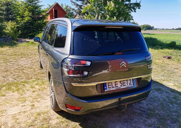 Citroen C4 Picasso cena 54500 przebieg: 222656, rok produkcji 2016 z Korsze małe 781